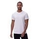 aerial view a white threadfast apparel unisex ultimate t - shirt, image 1 of 6