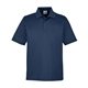 aerial view a sport dark navy team 365 mens tall zone performance polo, image 1 of 4