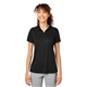 aerial view a puma black puma golf - womens gamer golf polo, image 1 of 8