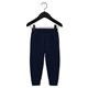 a navy bella + canvas toddler sponge fleece jogger sweatpant
