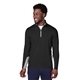aerial view a puma black puma golf mens gamer golf quarter - zip, image 1 of 8