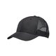 aerial view a black j america flight lasercut mesh trucker hat, image 1 of 2