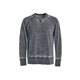 aerial view a dark smoke j america adult vintage zen crewneck sweatshirt, image 1 of 2