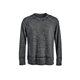 aerial view a twisted black j america adult vintage zen crewneck sweatshirt, image 1 of 2