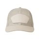 aerial view a khaki/ khaki big accessories homestead all mesh trucker, image 1 of 4