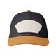 aerial view a old gold/ black big accessories homestead all mesh trucker, image 1 of 4