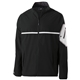 a black/ white holloway unisex weld 4- way stretch warm - up jacket