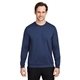 aerial view a navy blazer hthr puma golf mens cloudspun crew, image 1 of 8