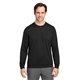 aerial view a puma black puma golf mens cloudspun crew, image 1 of 8
