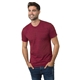 a tri burgundy bayside unisex t - shirt