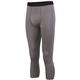 a graphite augusta sportswear youth hyperform compression calf length tight