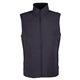 aerial view a black spyder mens transit vest, image 1 of 6