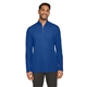 aerial view a true royal core365 mens fusion chromasoft(tm) pique quarter - zip, image 1 of 7
