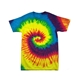 a reactive rainbow colortone toddler tie - dyed t - shirt