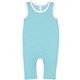 aerial view a caribbean mlange rabbit skins infant harborside melange tank romper, image 1 of 3