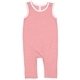 aerial view a mauvelous mlange rabbit skins infant harborside melange tank romper, image 1 of 3