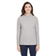 aerial view a platinum core365 ladies fusion chromasoft(tm) pique quarter - zip, image 1 of 7