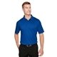aerial view a true royal harriton mens tall advantage snag protection plus il polo, image 1 of 6