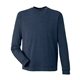aerial view a navy blazer puma golf mens cloudspun crewneck sweatshirt, image 1 of 8