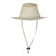 aerial view a khaki adams outback brimmed hat, image 1 of 3