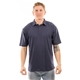 aerial view a navy burnside mens fader jersey polo, image 1 of 4