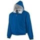 a royal augusta sportswear hooded taffeta jacket
