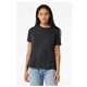 aerial view a sld dk gry trbln bella + canvas ladies relaxed triblend t - shirt, image 1 of 3