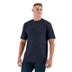 aerial view a navy berne apparel - tall heavyweight pocket t - shirt, image 1 of 2