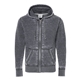 aerial view a dark smoke j. america vintage zen fleece full - zip hooded sweatshirt, image 1 of 3