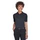 aerial view a dark charcoal harriton ladies advantage snag protection plus tactical polo, image 1 of 6