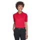 aerial view a red harriton ladies advantage snag protection plus tactical polo, image 1 of 6