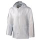 a clear augusta sportswear adult clear rain jacket