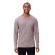 aerial view a smoke threadfast apparel unisex ultimate long - sleeve t - shirt, image 1 of 3