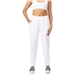 aerial view a optic white econscious unisex motion jogger, image 1 of 3