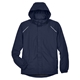 aerial view a classic navy core365 - mens tall profile fleece - lined all - season jacket, image 1 of 6