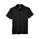 aerial view a black team 365 mens command snag protection polo, image 1 of 7