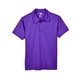 aerial view a sport purple team 365 mens command snag protection polo, image 1 of 7