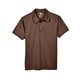 aerial view a sprt dark brown team 365 mens command snag protection polo, image 1 of 7