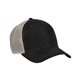 a black dri duck hudson trucker cap