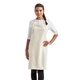 aerial view a natural artisan collection by reprime unisex regenerate recycled bib apron, image 1 of 4