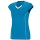 a power blue/ wht augusta sportswear girls blash jersey