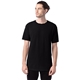 aerial view a black comfortwash by hanes unisex t - shirt, image 1 of 5