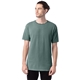 aerial view a cypress green comfortwash by hanes unisex t - shirt, image 1 of 5