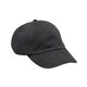 a black adams cotton twill essentials pigment - dyed cap