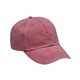 a nautical red adams cotton twill essentials pigment - dyed cap