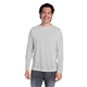 aerial view a platinum core365 adult fusion chromasoft(tm) performance long - sleeve t - shirt, image 1 of 10
