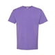 aerial view a lavender comfortwash by hanes mens garment - dyed t - shirt, image 1 of 3