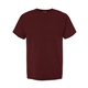 aerial view a maroon comfortwash by hanes mens garment - dyed t - shirt, image 1 of 7