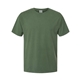 aerial view a moss comfortwash by hanes mens garment - dyed t - shirt, image 1 of 3