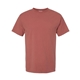 aerial view a nantucket red comfortwash by hanes mens garment - dyed t - shirt, image 1 of 3